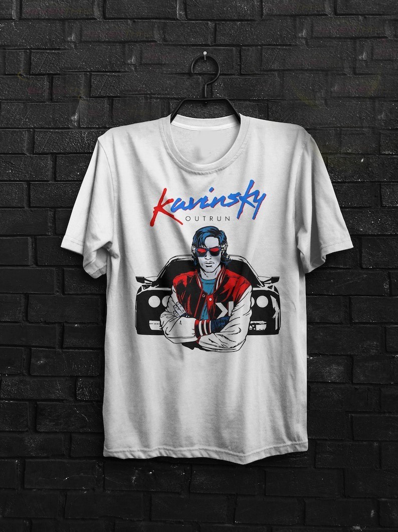 RIP Kavinsky Shirt, 1975 -2026, 90s Music Fan Nostalgia Graphic Tee