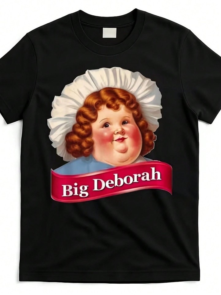 Big Deborah Character Print Graphic Unisex Shirt S-5XL N8656
