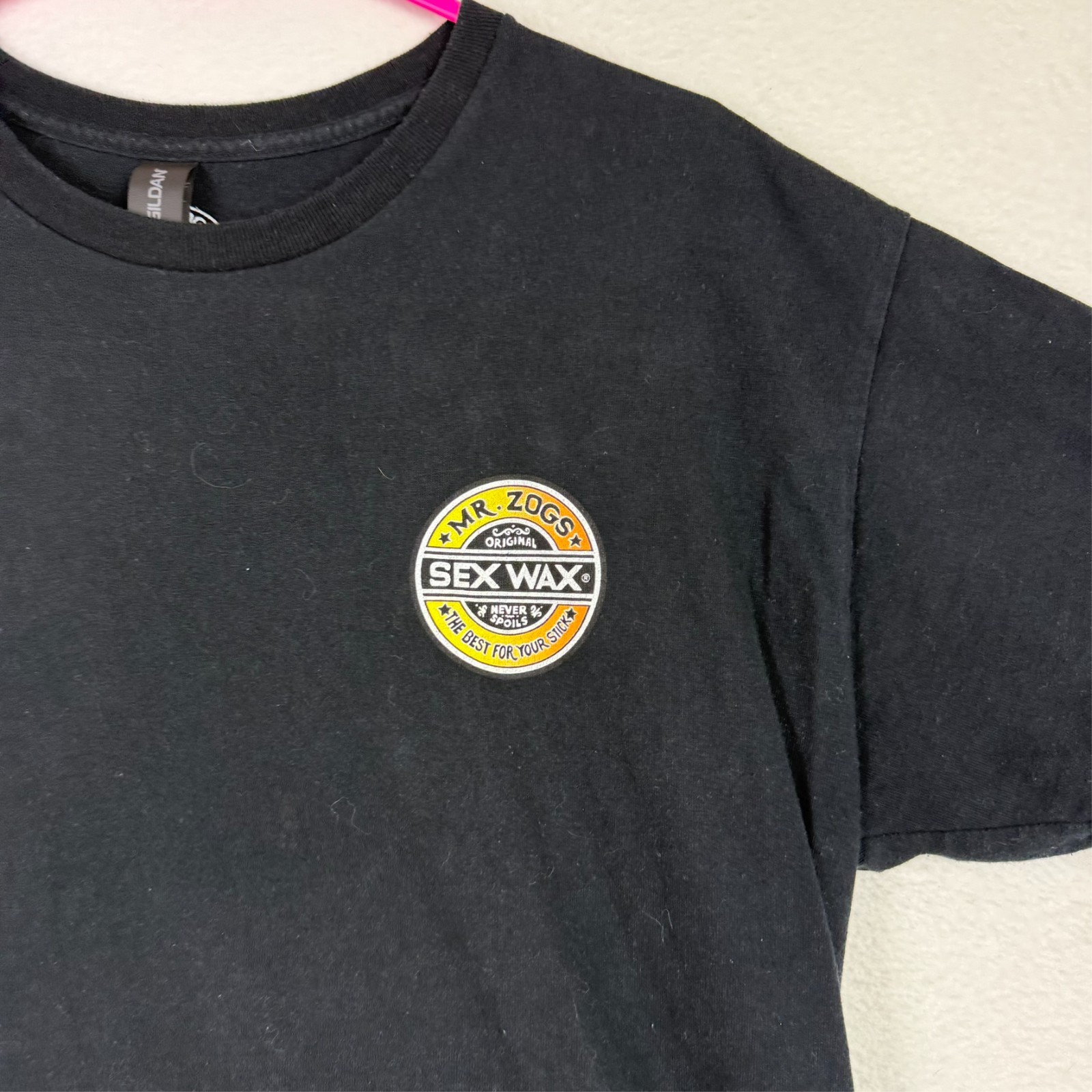 Mr. Zog’s Sex Wax Surfing T-shirt Mens Size Large Surf Shirt Best For Your Stick