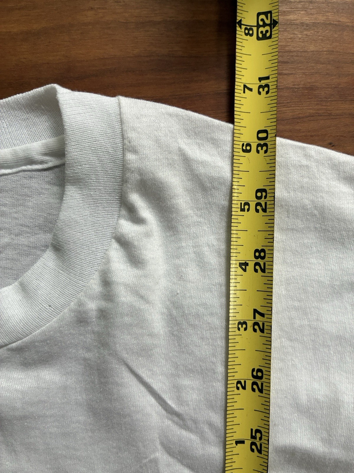 VTG Hanes USA White T-Shirt Large Single Stitch New York Knicks Knickerbockers