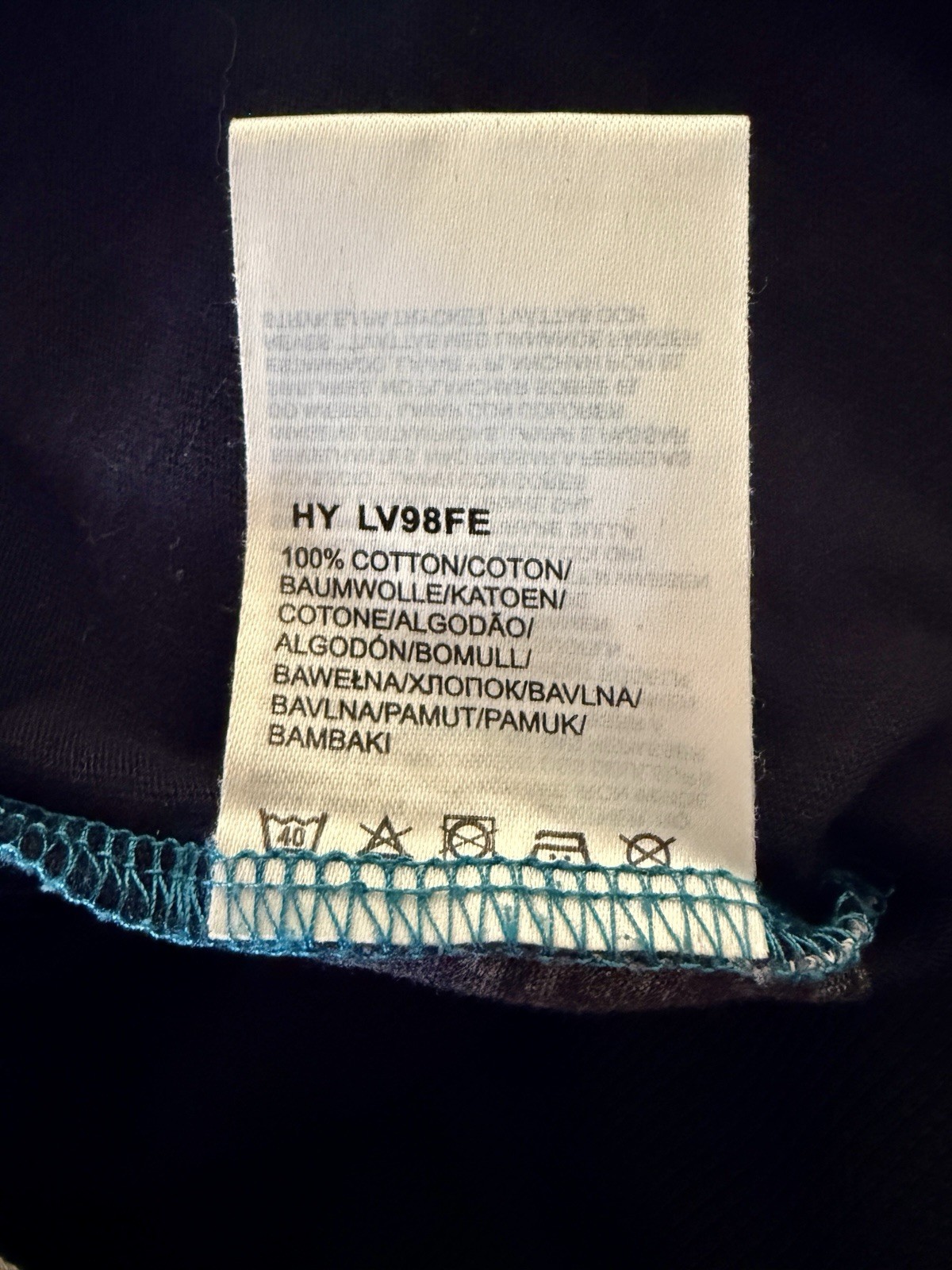 VIVIENNE WESTWOOD ANGLOMANIA x LEE Short Sleeve Crew Neck Big Logo BlueT-Shirt S