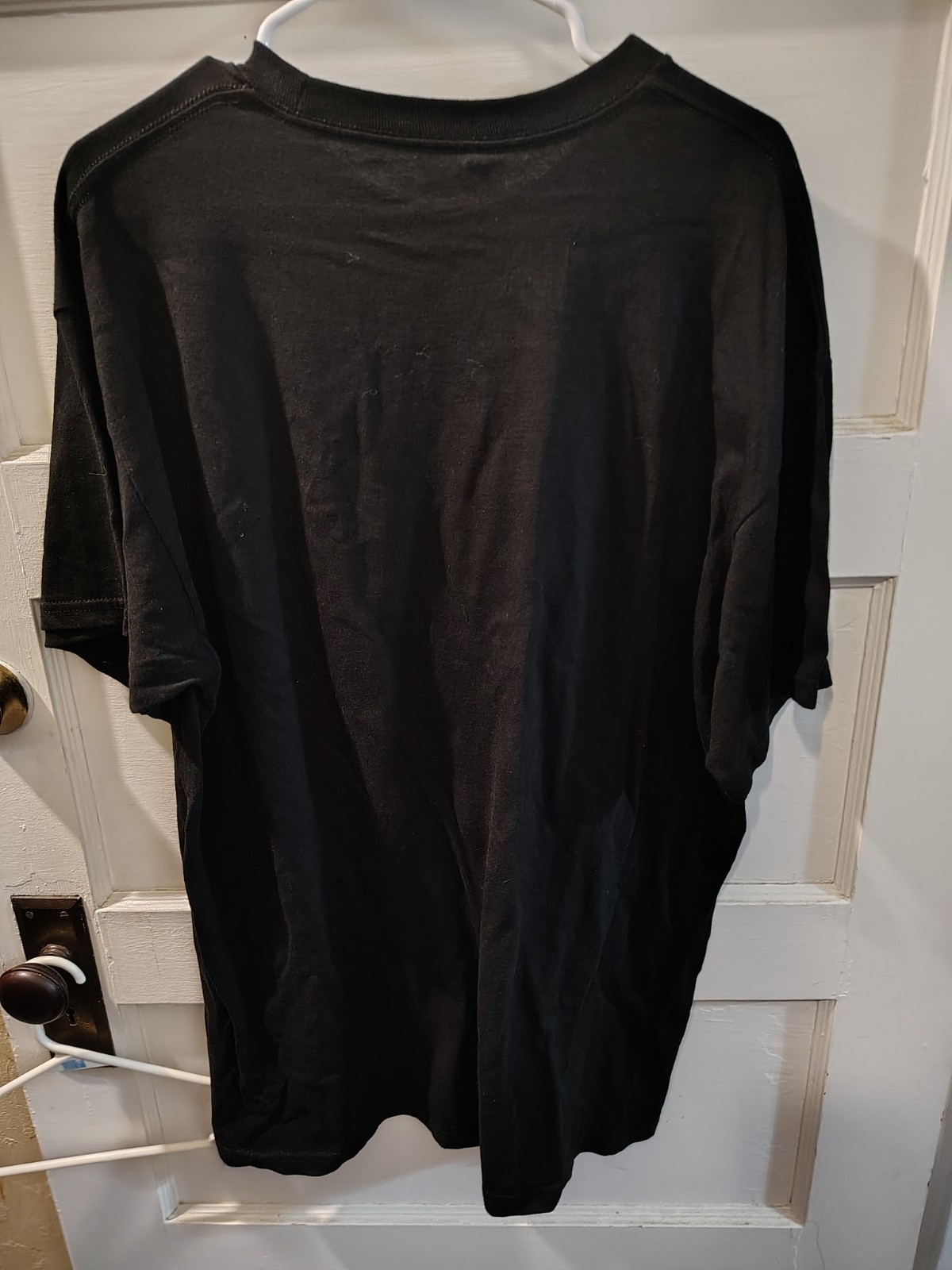ALSTYLE APPAREL & ACTIVEWEAR Men’s Black Graphic Print Crew Neck T-Shirt, XL