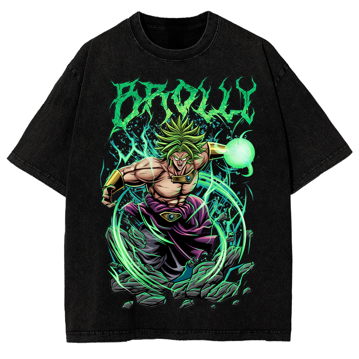 Broly DBZ Graphic Tee Fans And Lovers Anime T-Shirt
