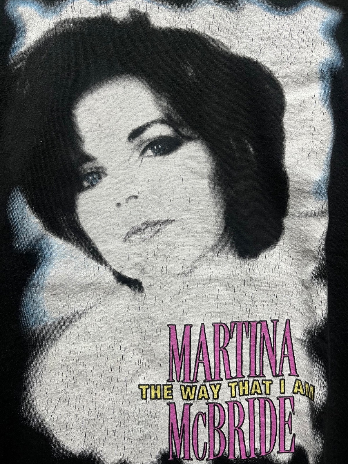 VINTAGE Martina Mcbride 1993 Single Stitch COUNTRY MUSIC Tour Concert T Shirt L