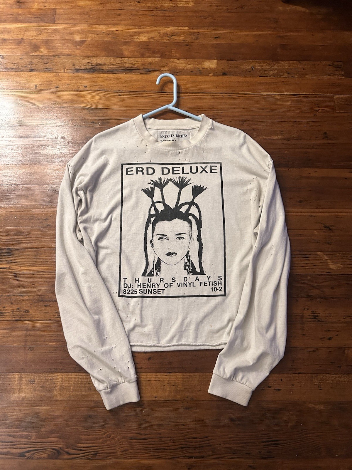 Enfants Riches Deprimes Long Sleeve 2014 hand made in usa size Small