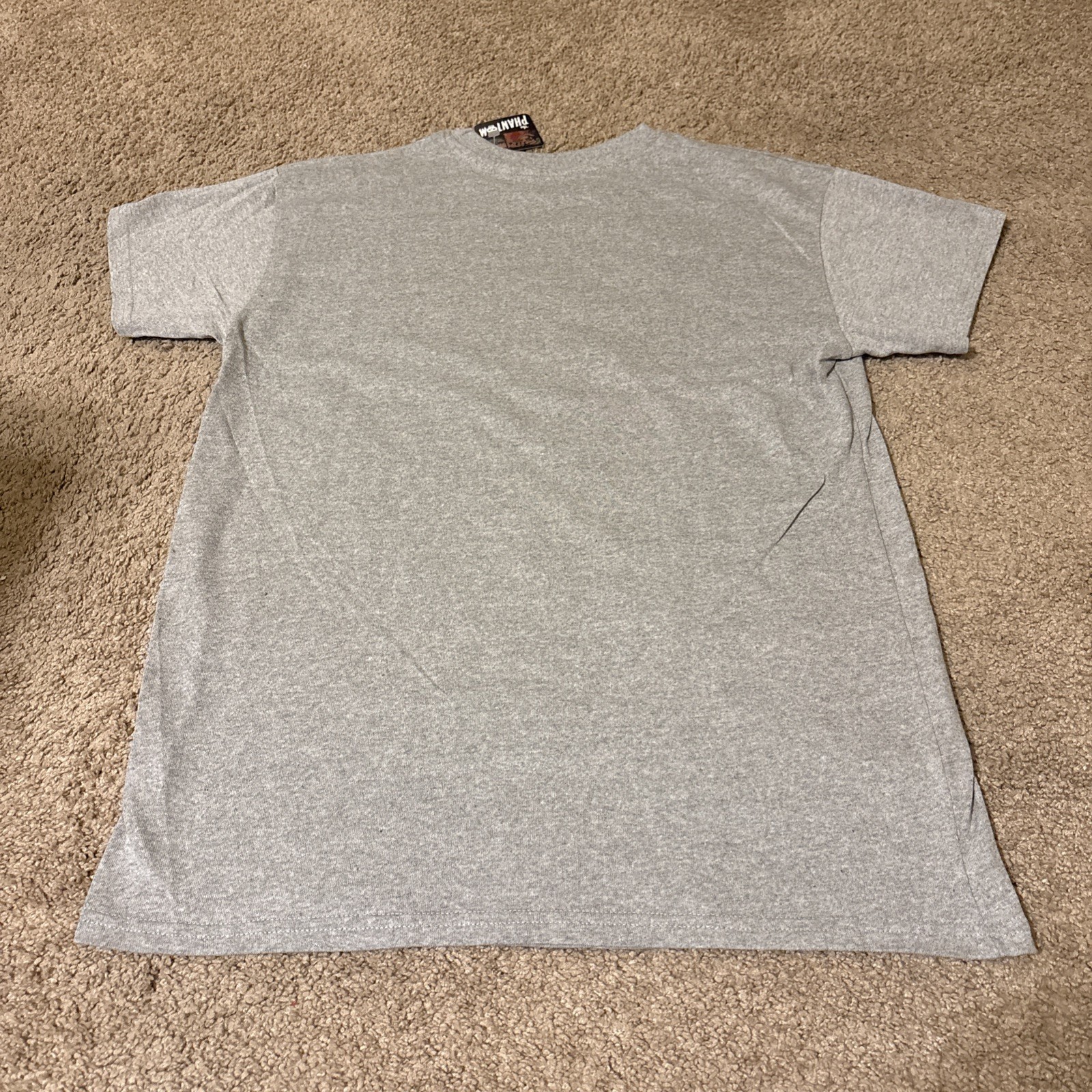 NWT The Phantom Comics Strip Shirt Gray Medium Brisco Brands Superhero Unisex