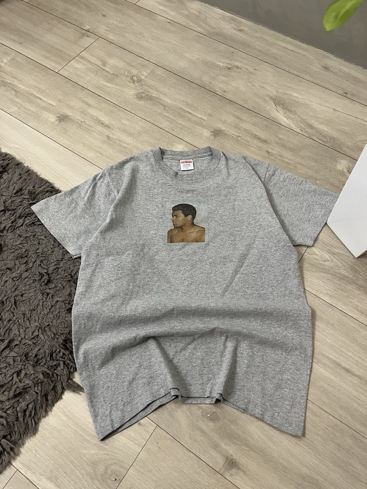 🔥SS16 SUPREME MOHAMMED ALI PHOTO WARHOL T SHIRT TEE
