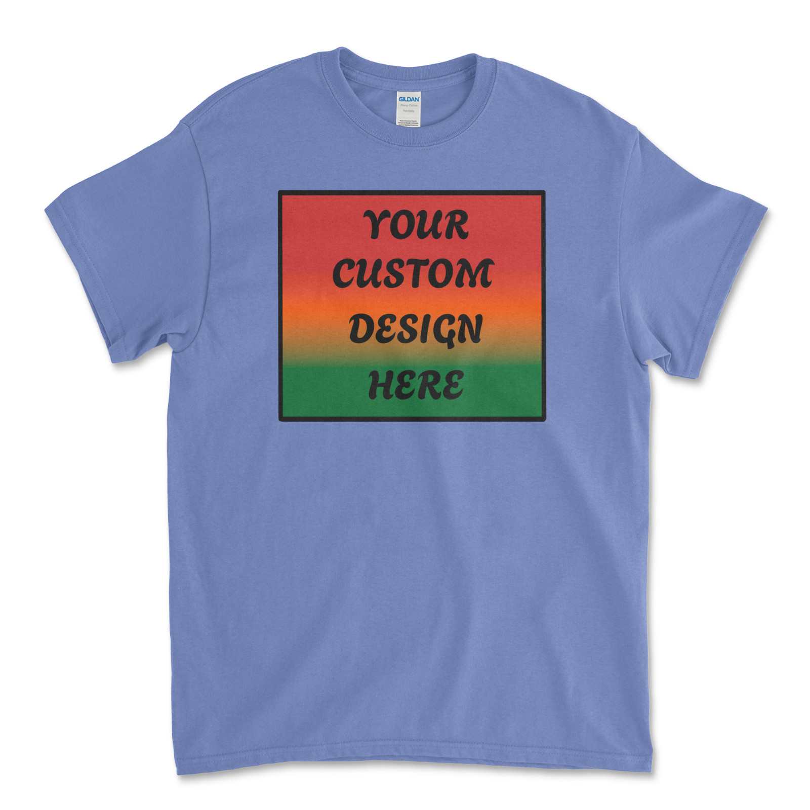 Personalized Custom T-Shirt Customized w/Photo, Text, Logo DTF on Gildan shirt