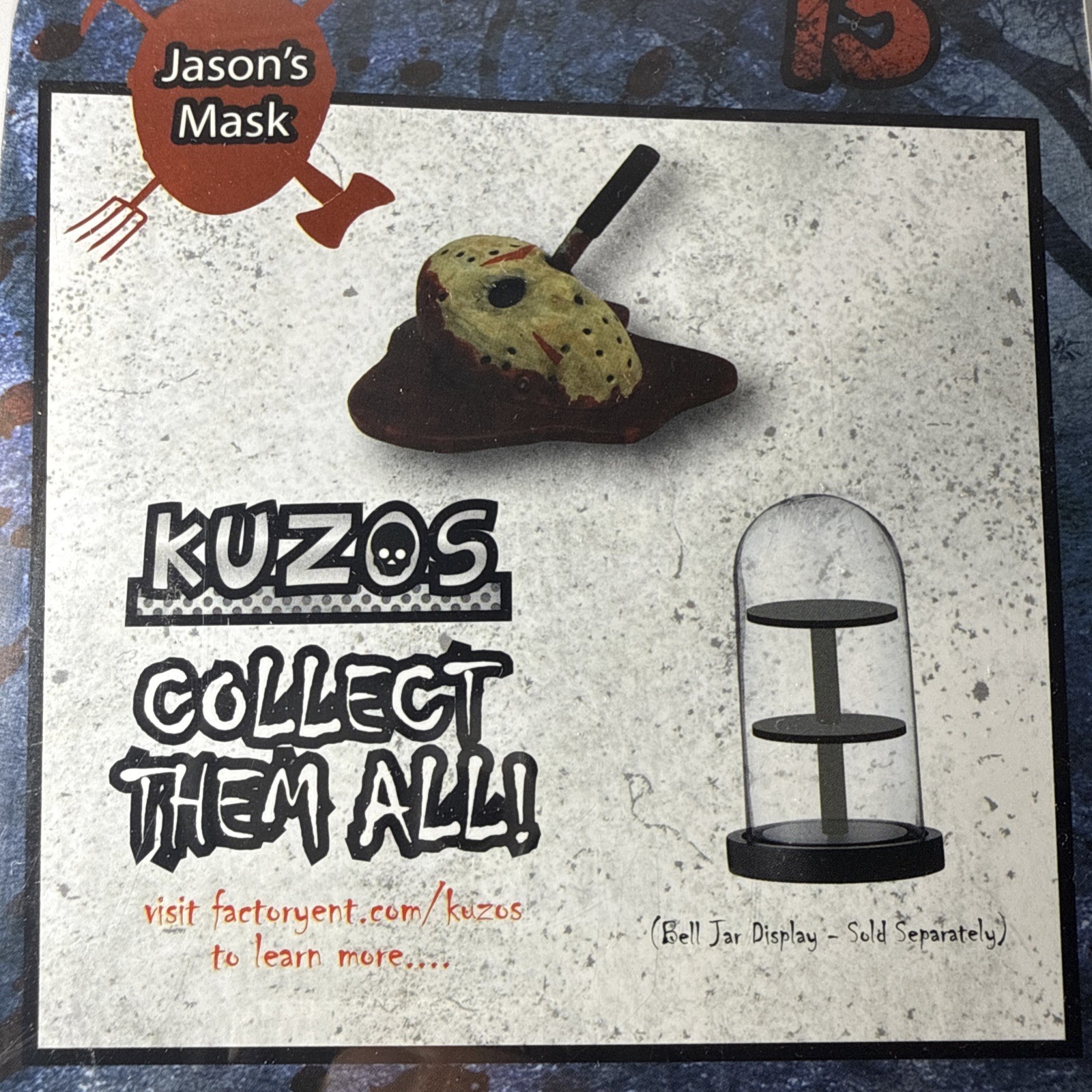 JASON VOORHEES Friday The 13th Mens Size Large T-SHIRT & Kuzos Jason Mask, NWT🔥