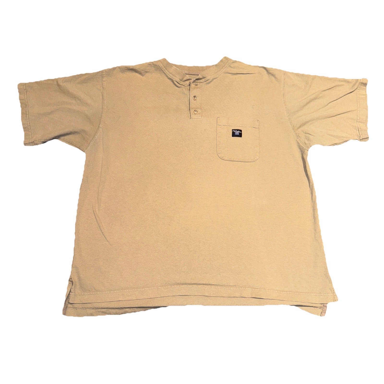 Walls Work Wear T-shirt Tan XL Basic Comfort Casual Streetwear Classic
