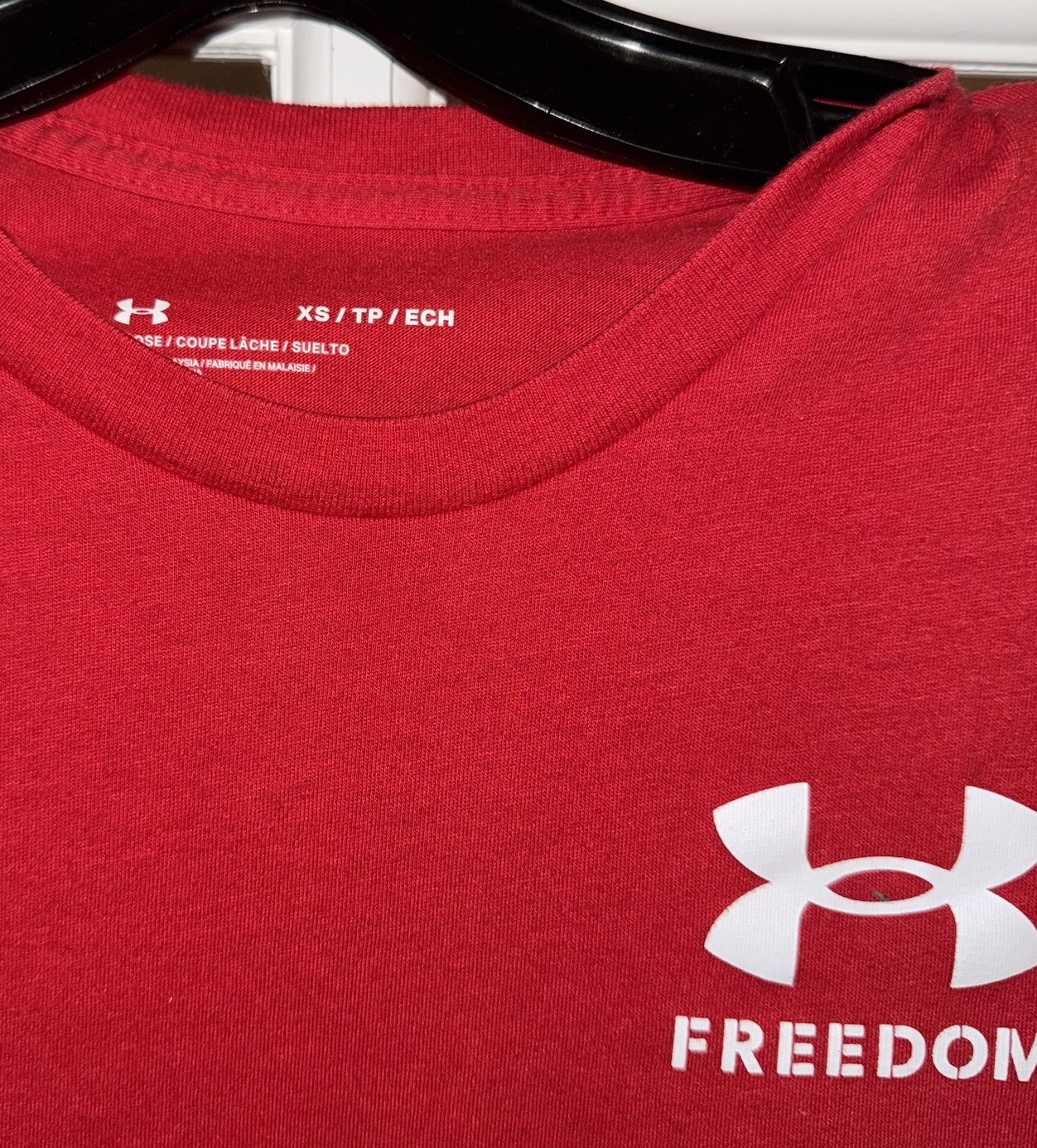 Under Armour 1370810 Men’s Athletic UA Freedom Flag T-Shirt Short Sleeve Tee XS