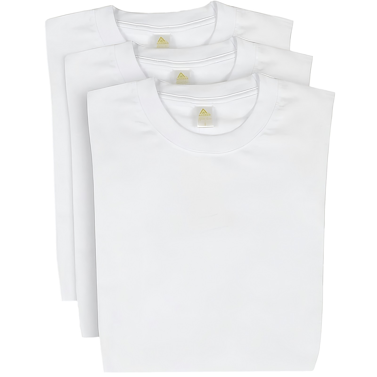 Access Men’s Heavyweight Short Sleeve Cotton Crew Neck T-Shirt (Pack of 3)