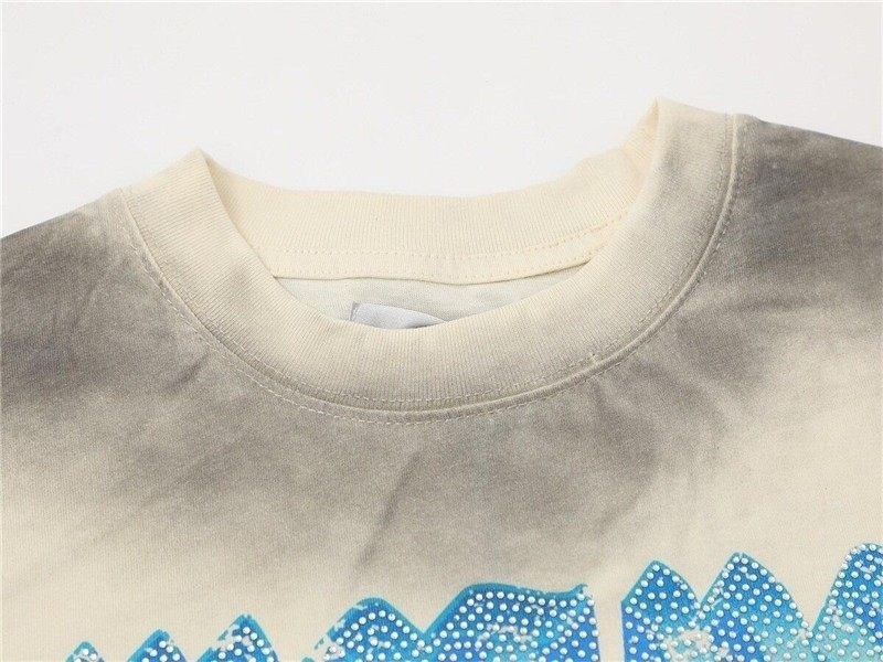 First Row offers vintage washed and beaded t-shirts in a relaxed and casual