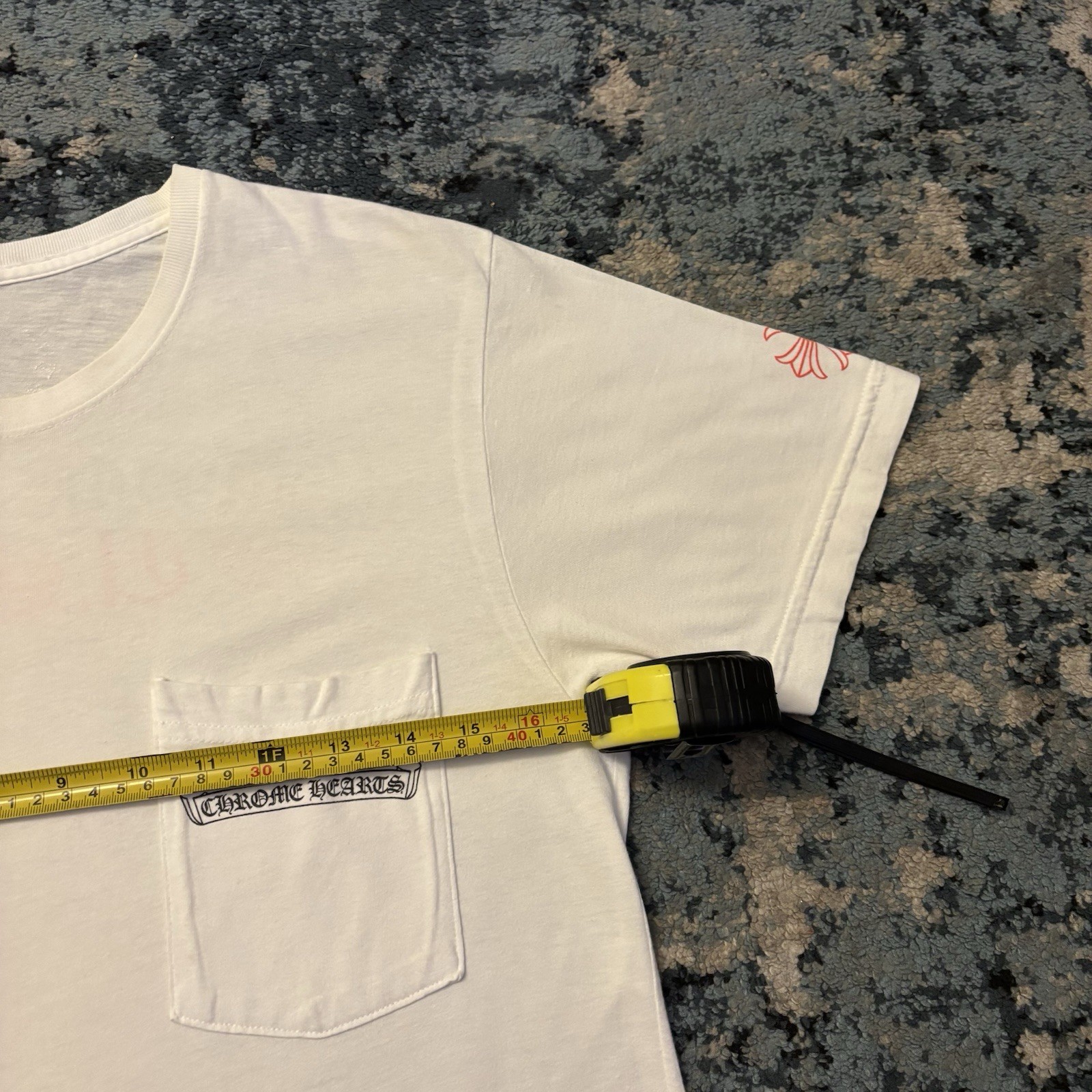 Chrome Hearts USA Scroll T Shirt Size Small Worn Lightly