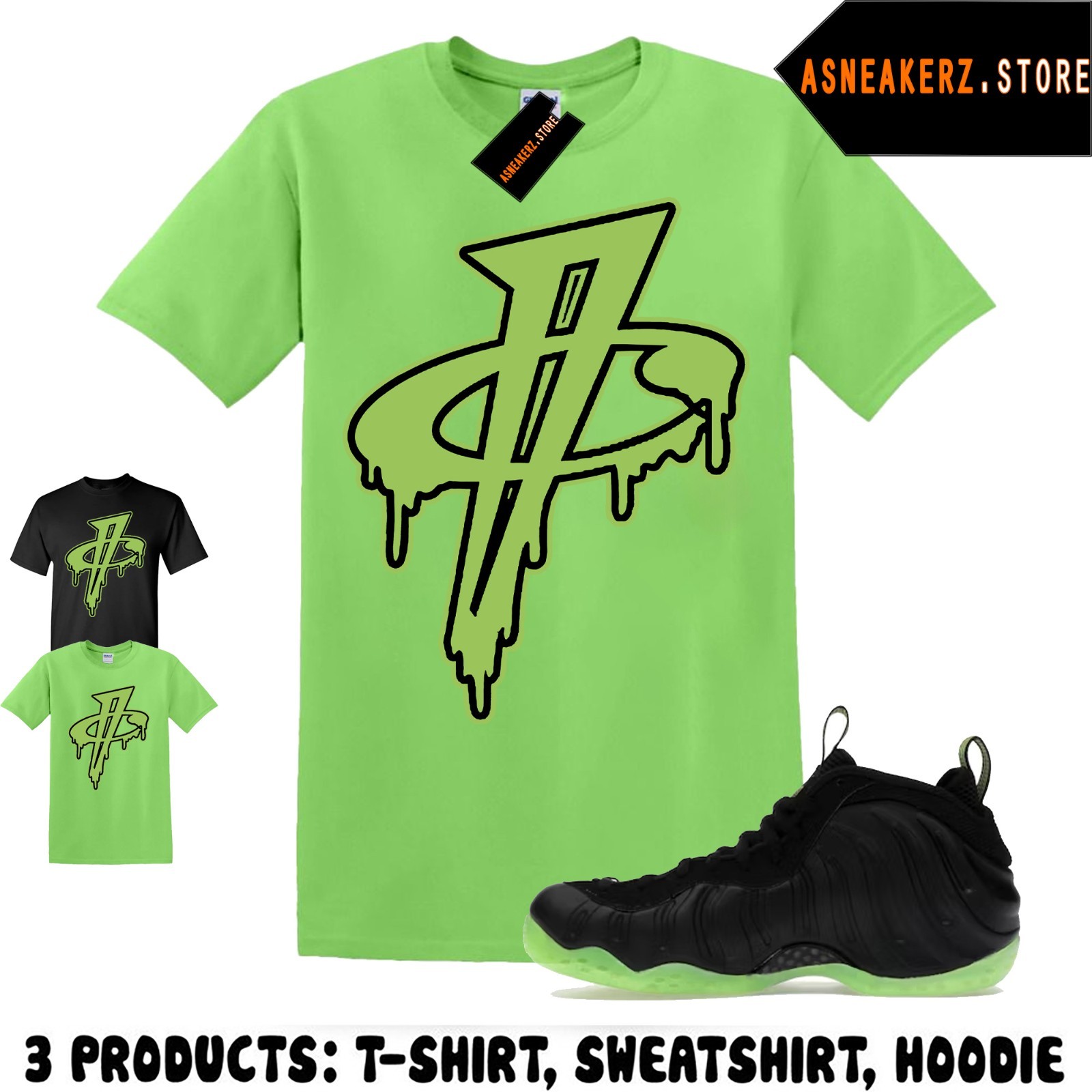 Tee Shirt Matching Foamposite One Black Volt To Match Sneakerhead Penny 1 Cent