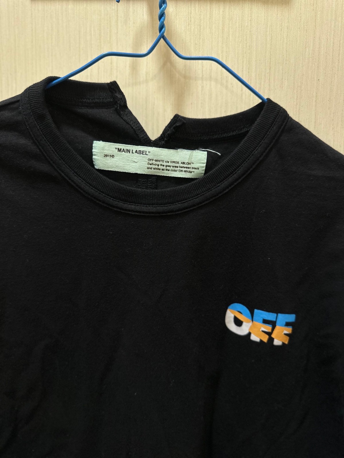 Authentic Off-White Temperature Tee Black M Virgil Abloh 2018 Limited Rare SS18