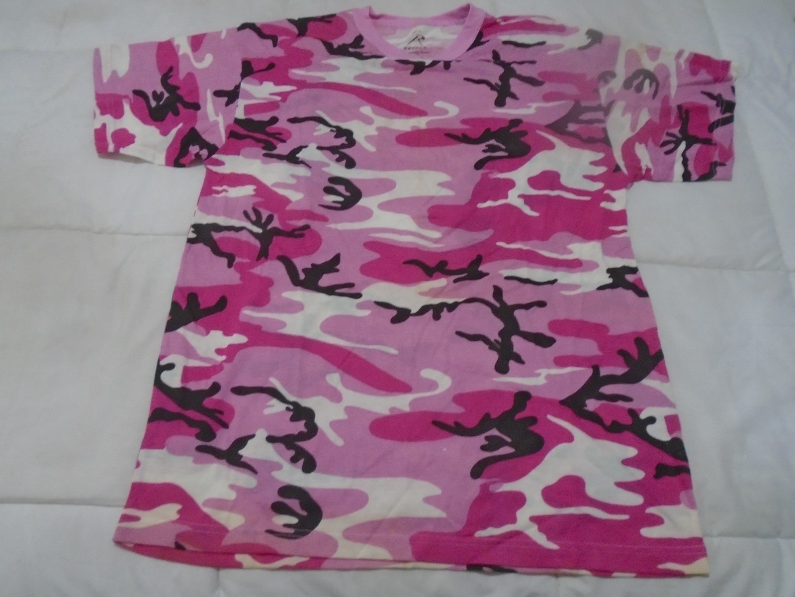 Rothco Military Tactical Pink Camouflage Long Sleeve T-Shirt Size XL