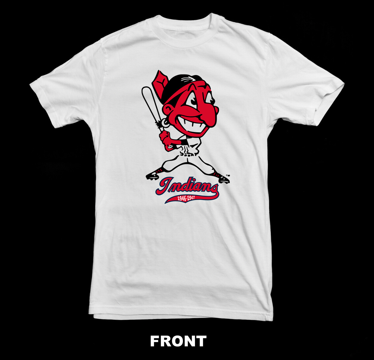 Cleveland Indians Chief Wahoo Vintage Logo T-Shirt