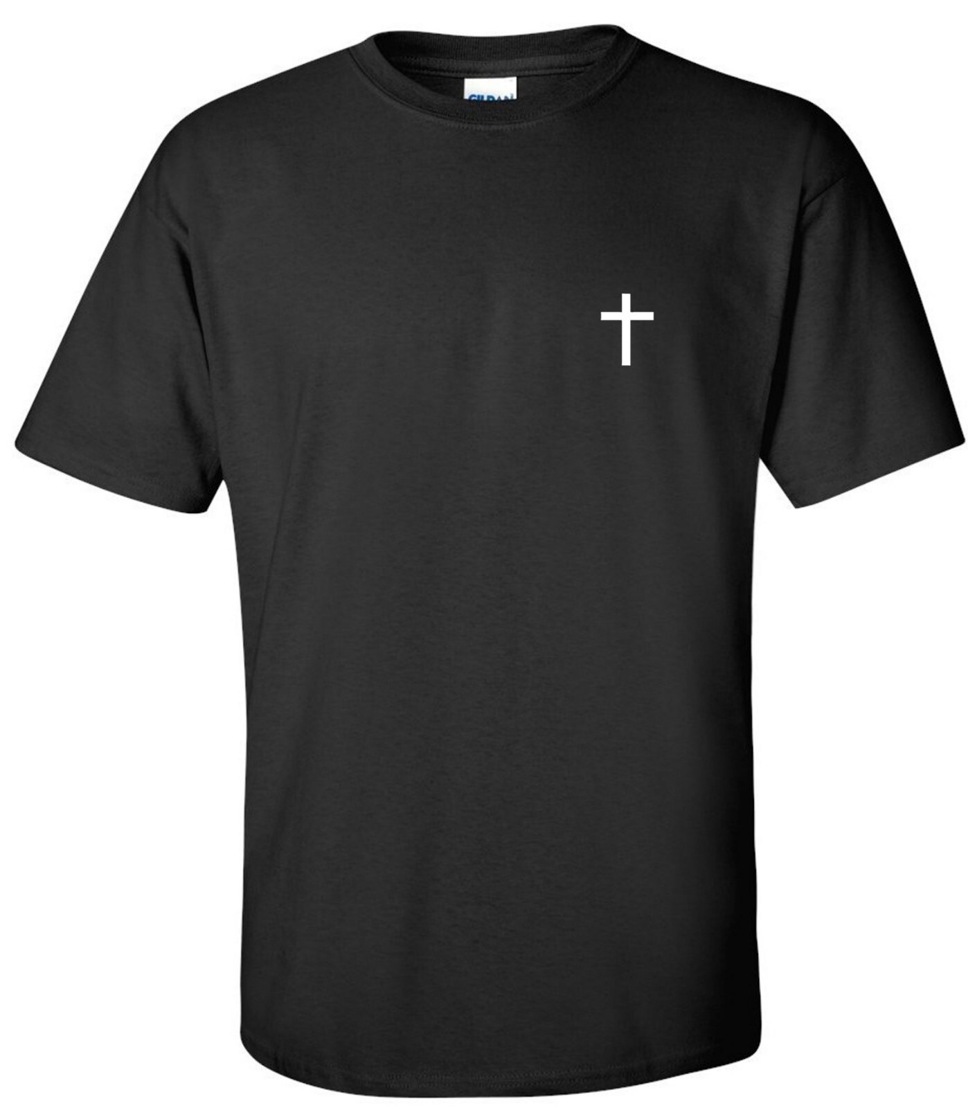 Christian Cross T-Shirt Jesus Born Again Bible Christianity Church Shirt S-2XL