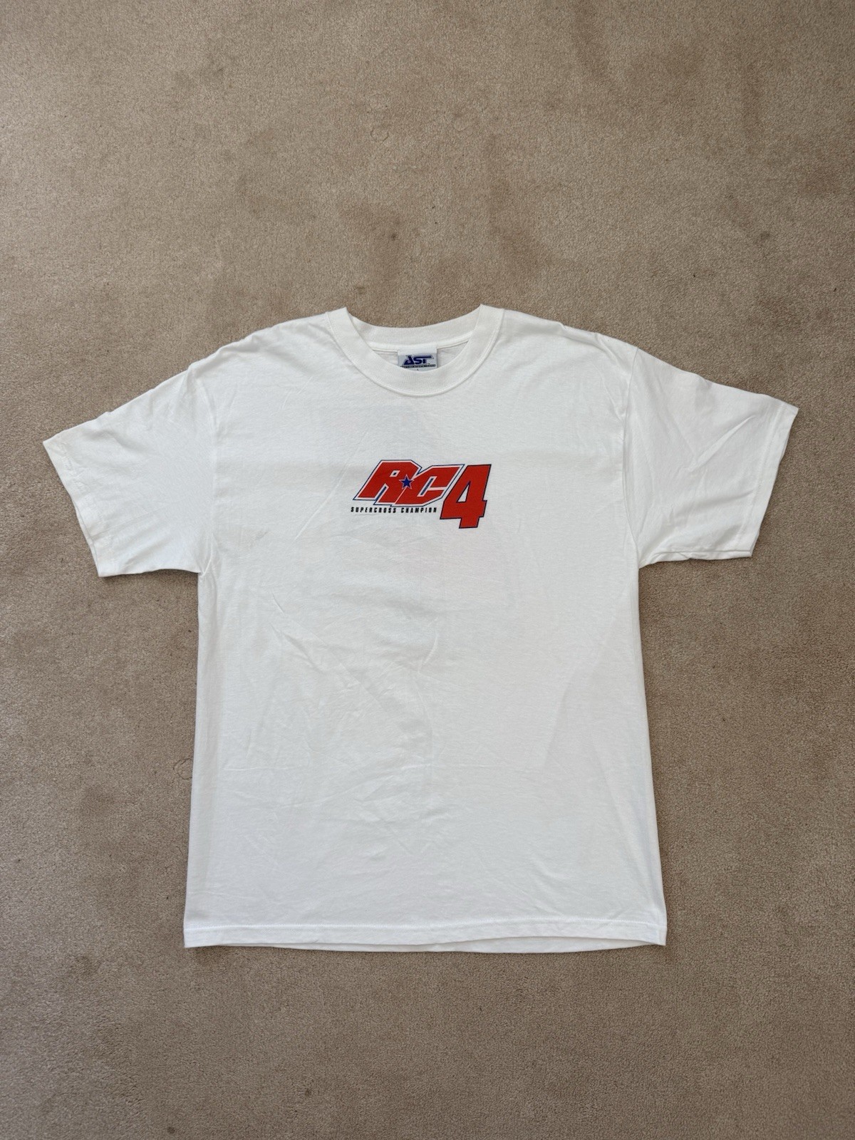 Vintage 2002 Ricky Carmichael Motocross EA Sports Supercross Series Tee Shirt L