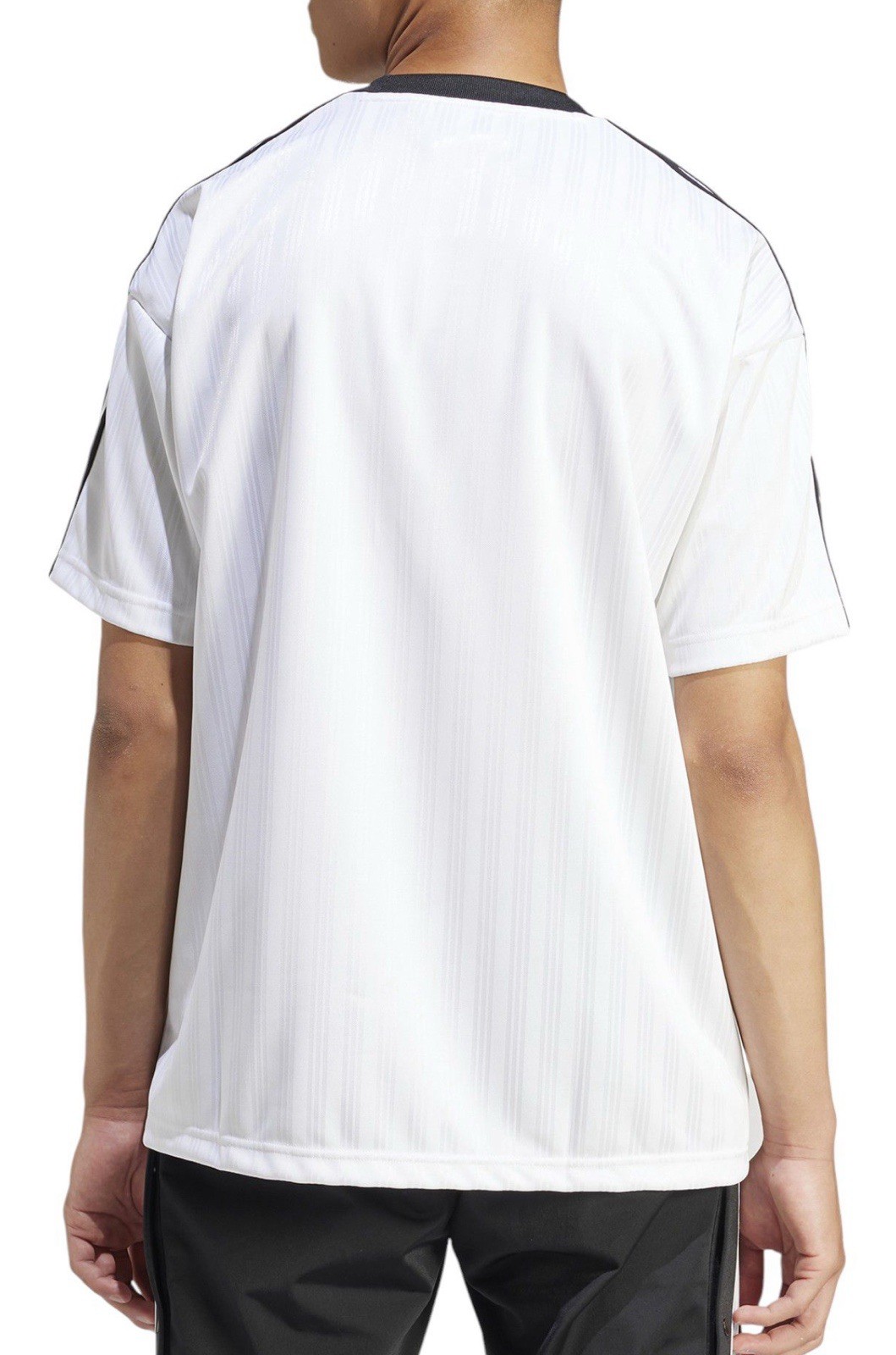 NEW MEN’S ADIDAS ORIGINALS TREFOIL POLY TEE SHIRT SIZE Large White IM9459