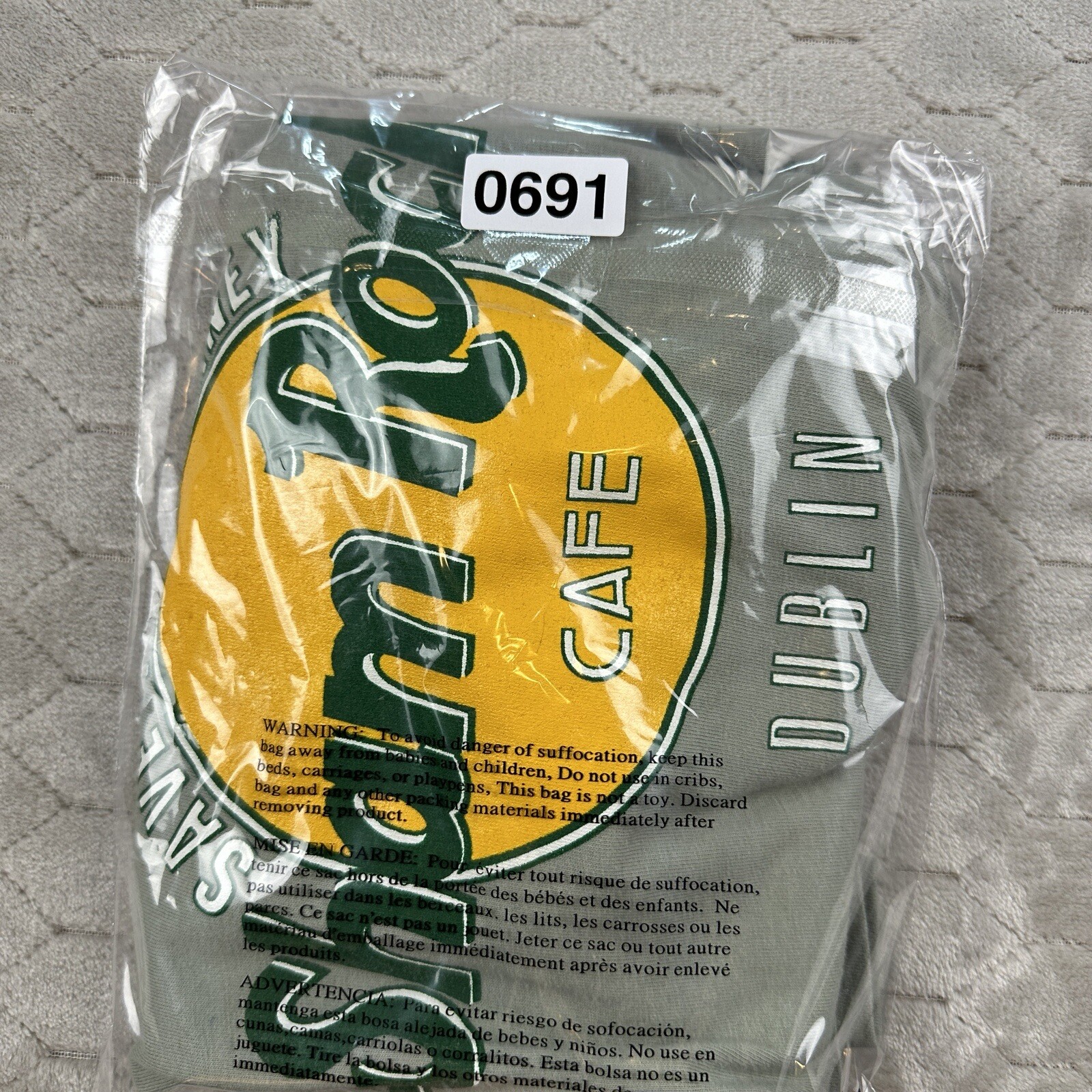 Sham Rock Cafe Dublin Ireland Save The Blarney Shirt – Sz M – See Pics