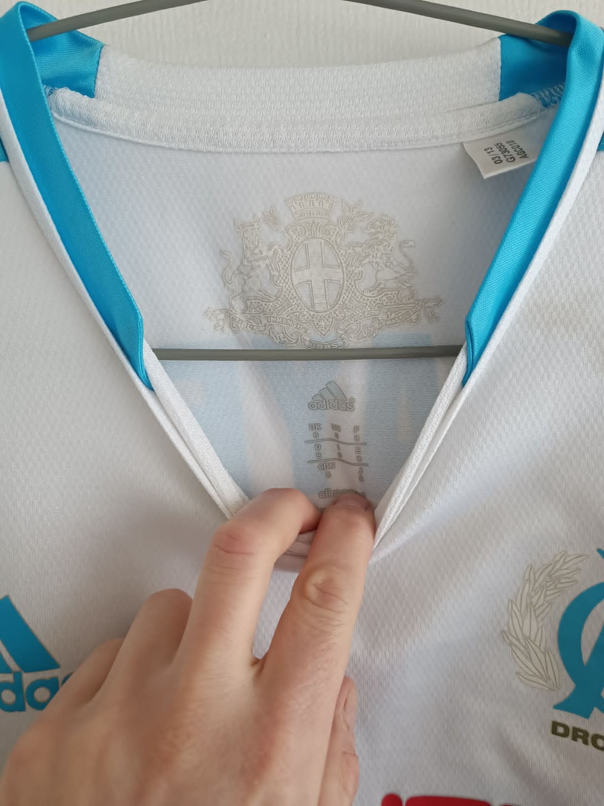 OL MARSEILLE FORMOTION PLAYER ISSUE