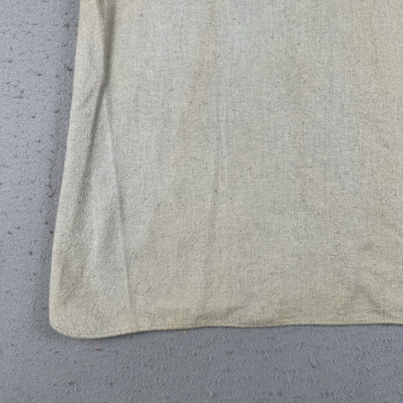 Vintage 30s 40s Baseball Jersey Mens 44 Gray Black Felt H Rubys Sorting Goods