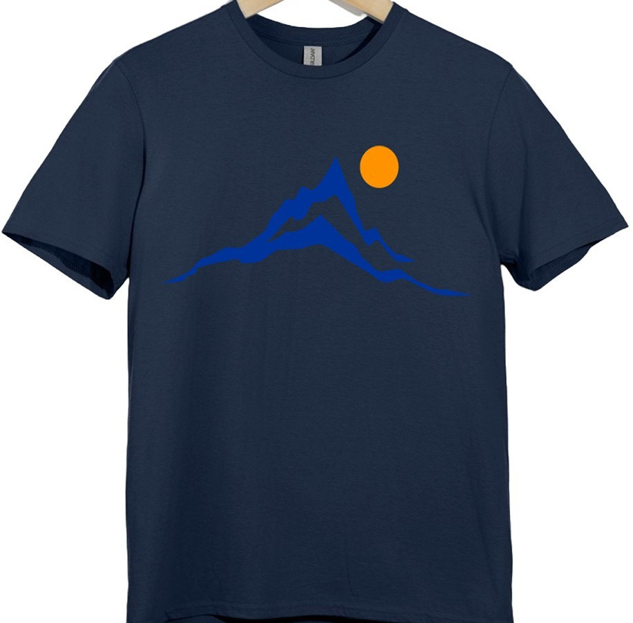 Mountain Hiking T Shirt Outdoor Adventure Graphic Tee Hiker Camper Nature Gift