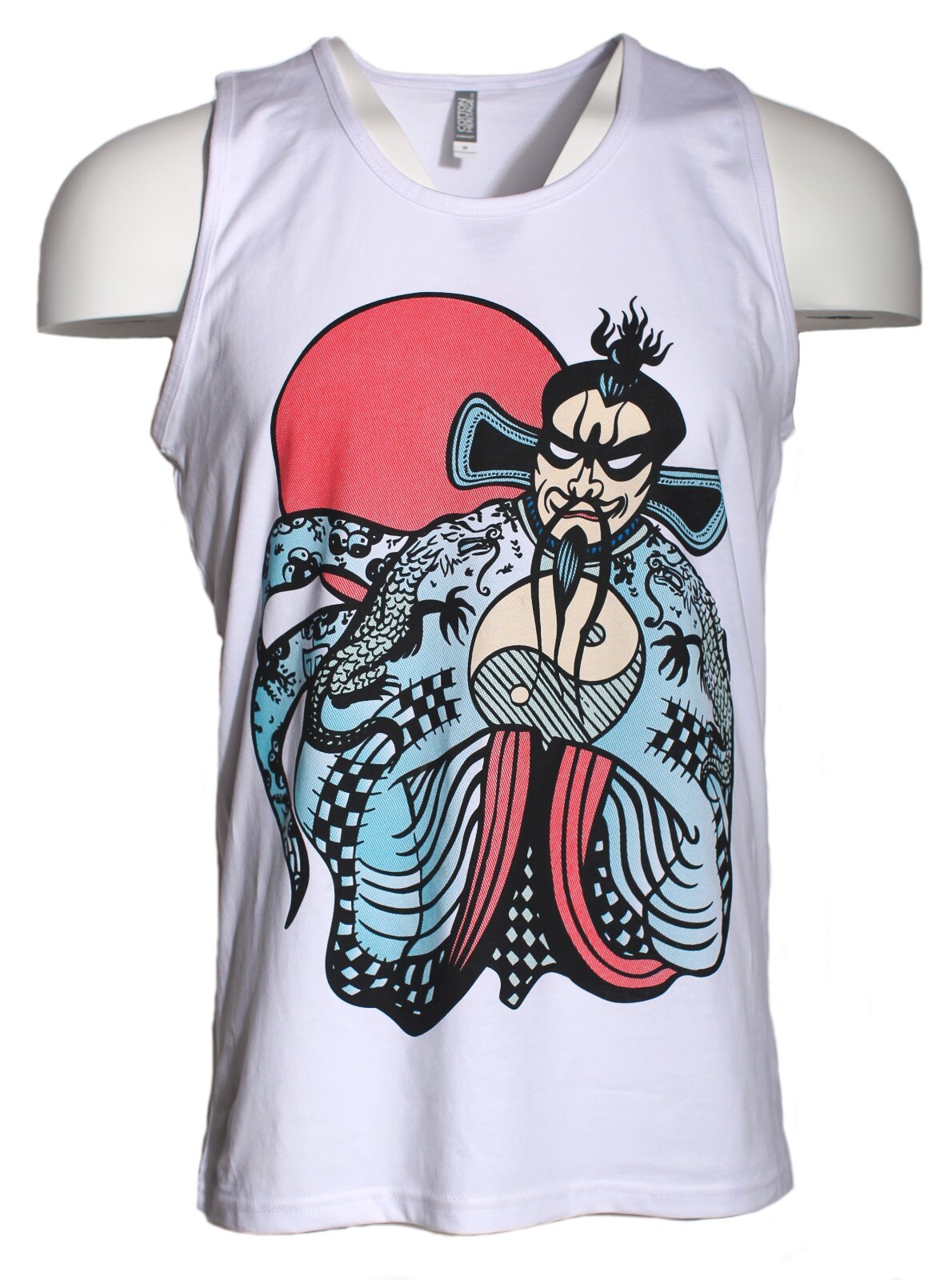 Fu Manchu Tank Top – T-Shirt Jack Burton Movie Big Trouble in Little China S-3XL