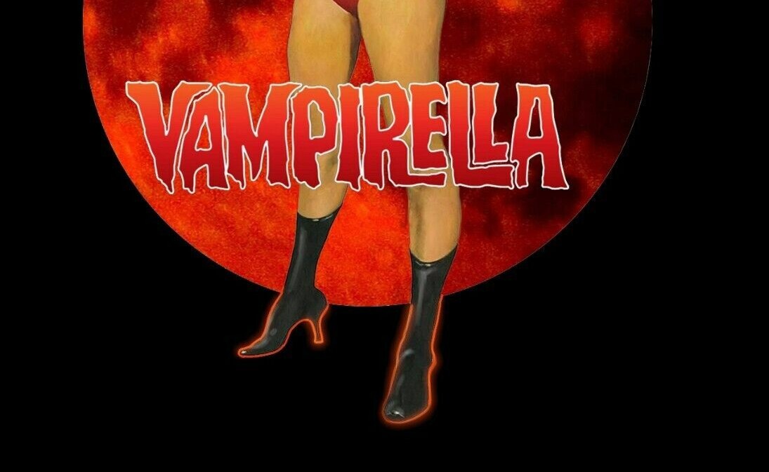 HORROR t- Shirt – BLOOD MOON VAMPIRELLA – Black T-Shirt – Sizes S – 5XL