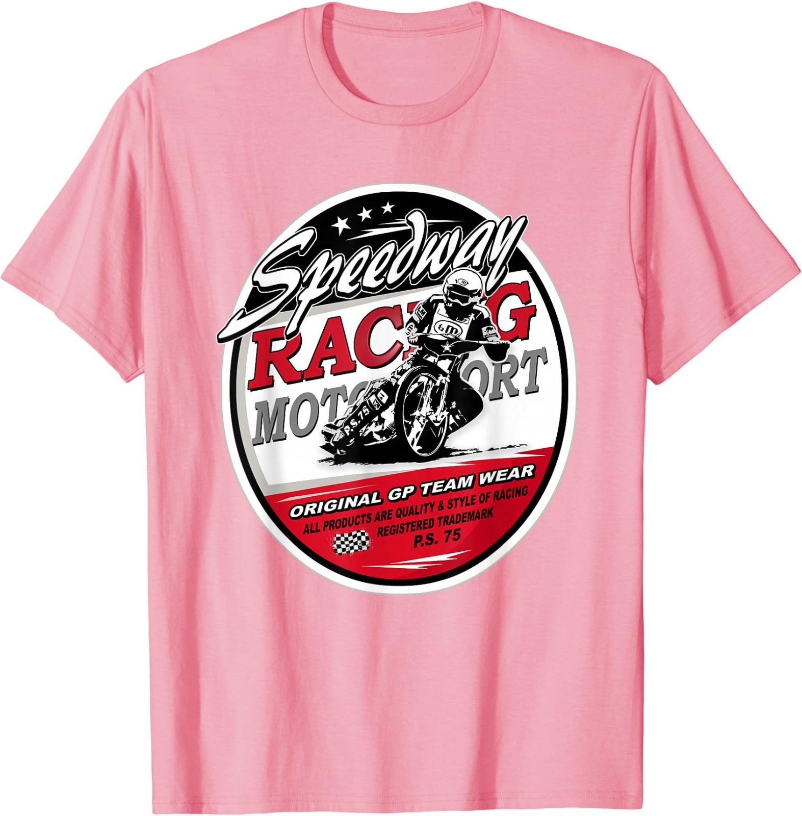 Motorcycle Speedway T-Shirt Flat Track Race T-Shirt