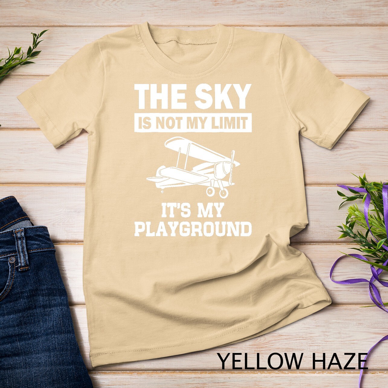 Funny Airplane Aviation Pilot Aircraft Aeroplane Men Women Unisex T-shirt