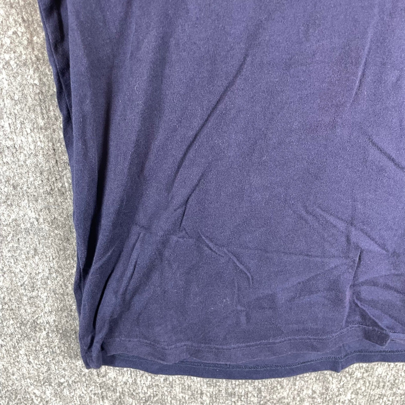 VTG Polo Ralph Lauren T Shirt Mens XL Blue USA Flag Y2K MFG Supply New York