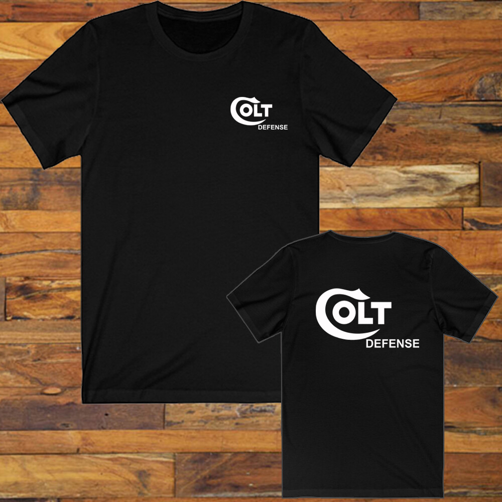 Colt Defense Guns Firearms Men’s Black T-Shirt S-3XL