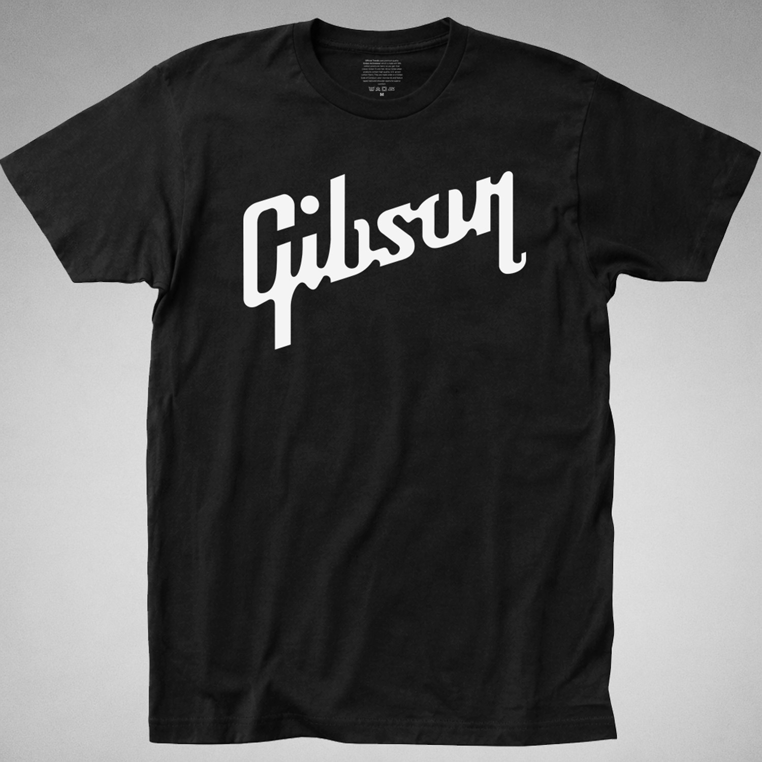 Gibson T-SHIRT Tee Music Instrument Guitar equipment les paul electric acoustic