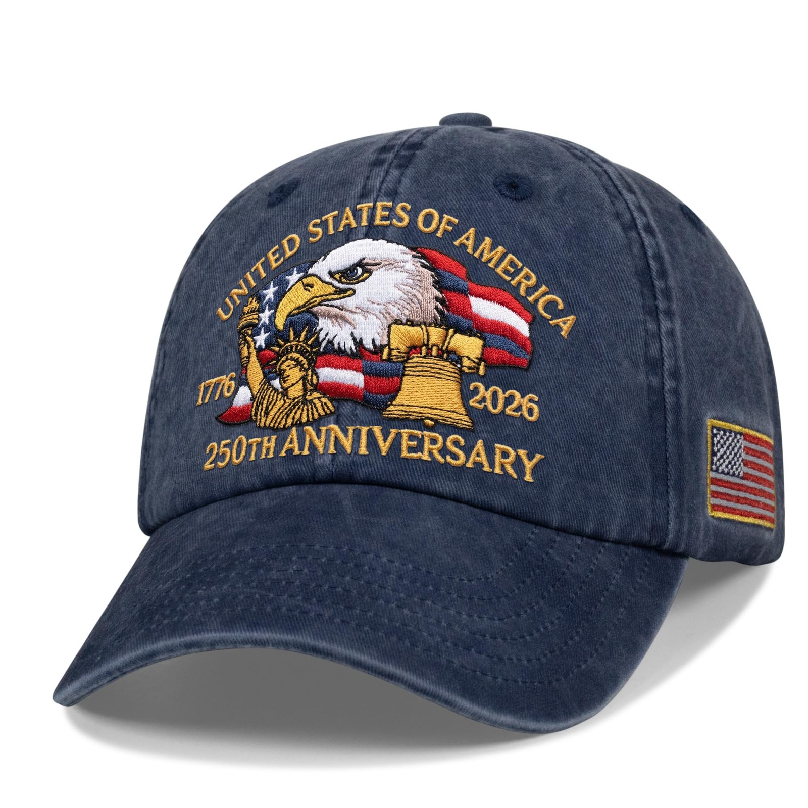 250 Anniversary USA Hat,United States of America 250th Anniversary Cap,US Pat…