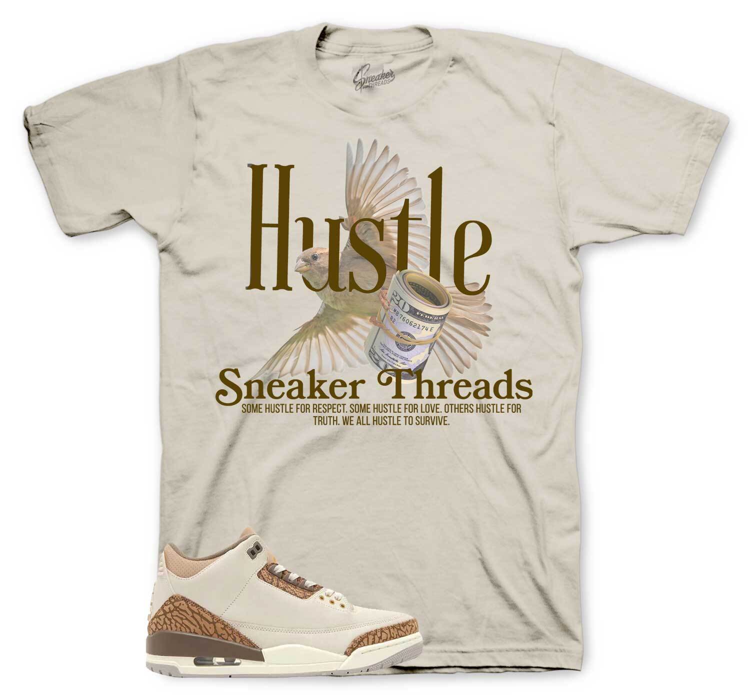 Tees To Match Jordan 3 Palomino Sneakers – Hustle Bird Shirt