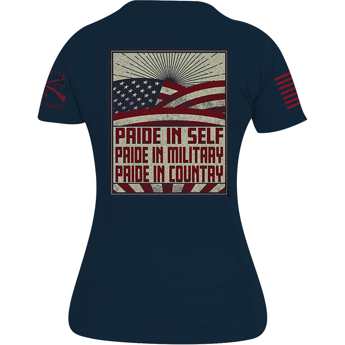 Grunt Style Women’s Ethos T-Shirt – Navy