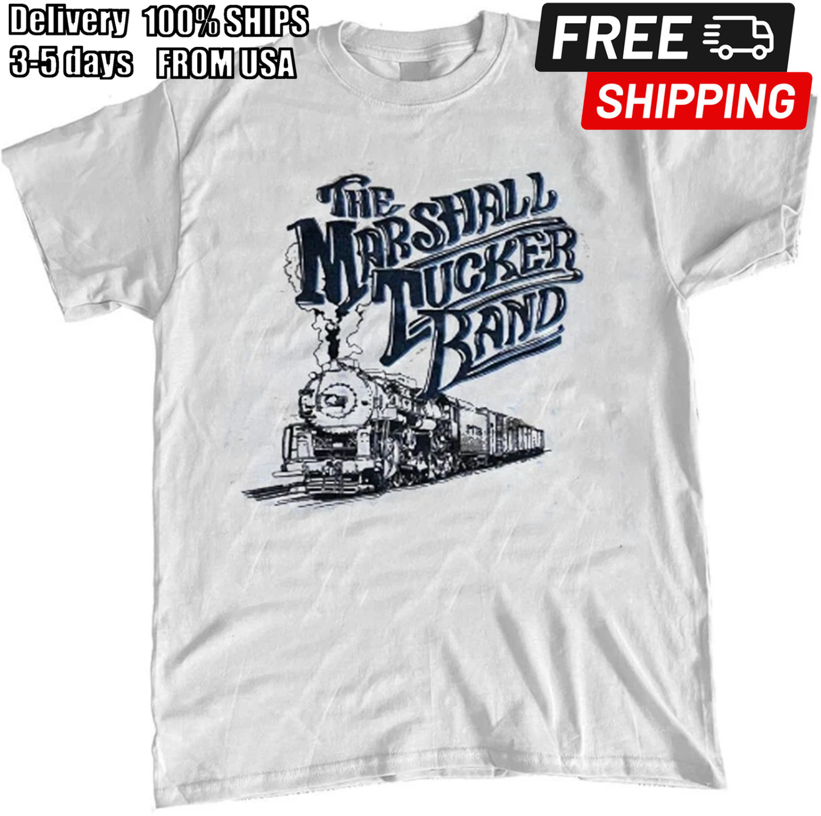 The Marshall Tucker Band White T-shirt Unisex S-5XL Gift For Fans VN5194
