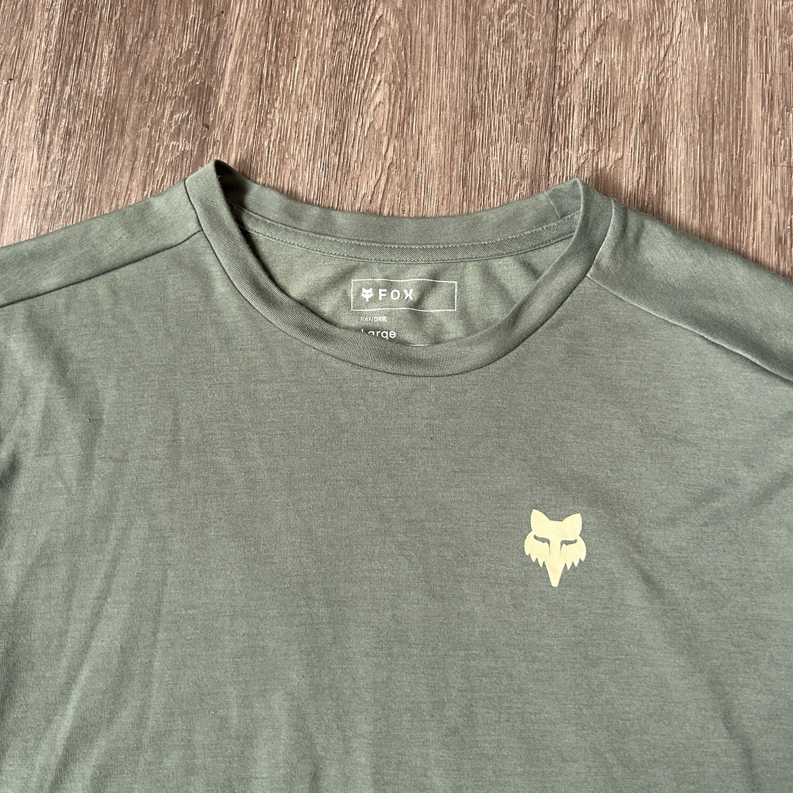 Fox Racing Ranger Jersey Shepards To The Unknown Long Sleeve Men’s Large Green