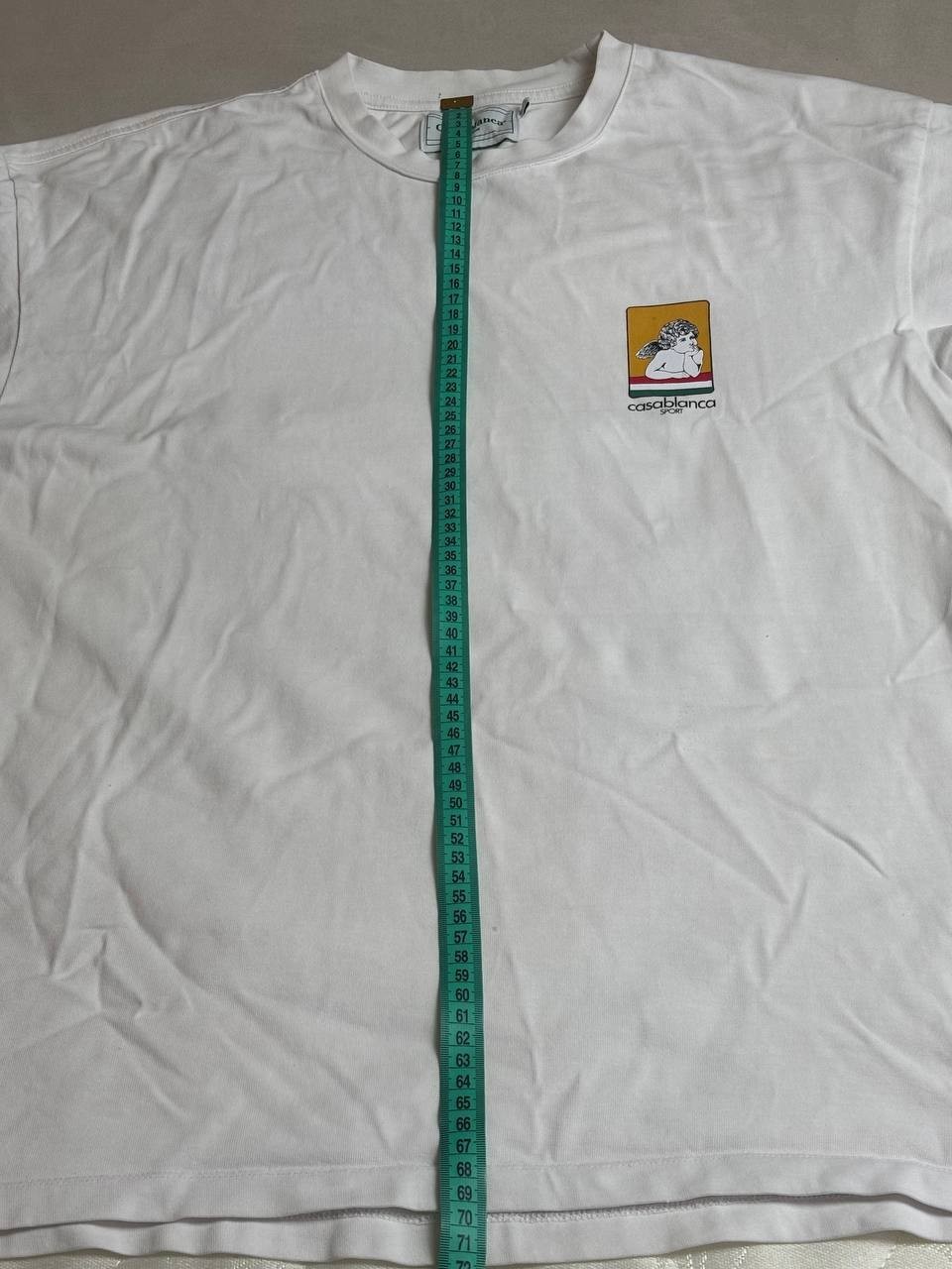 Casablanca Tennis Club Sport Angel T-Shirt White Size M Authentic