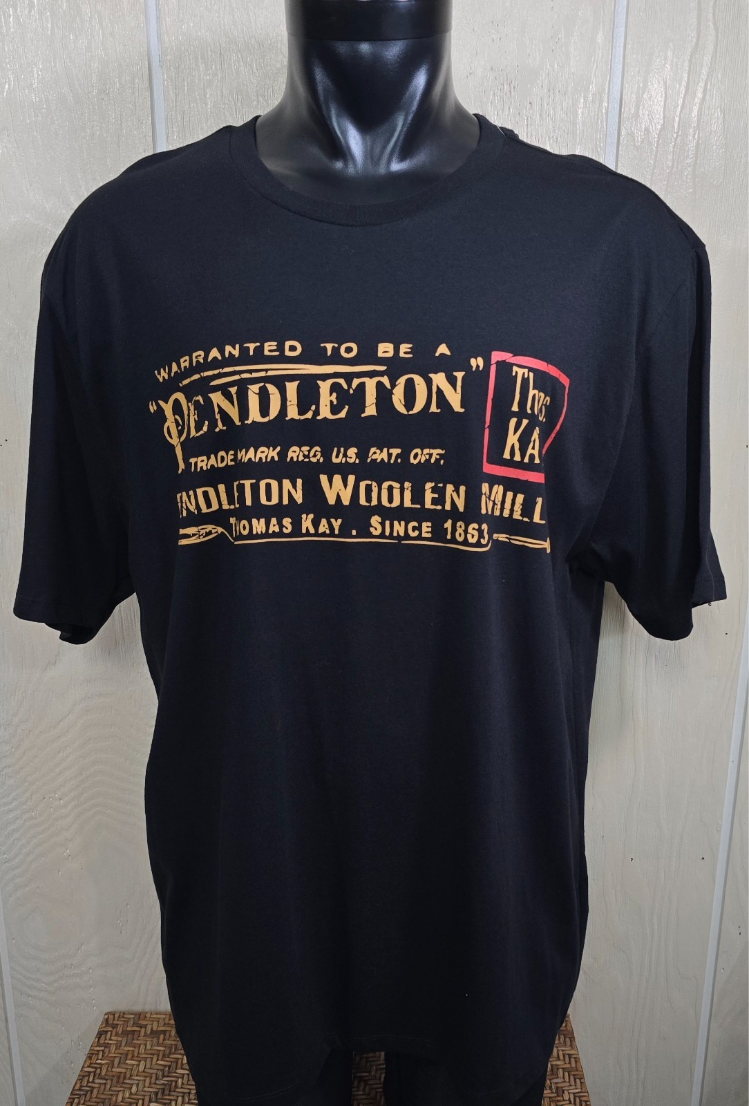 Pendleton Graphic T-Shirt Woolen Mills Men’s Sz XL NWDfct
