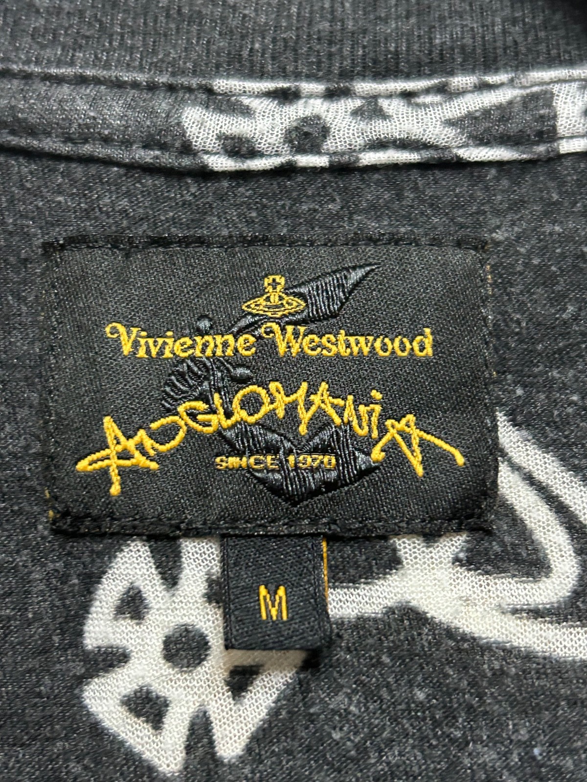 Vivienne Westwood Anglomania Time Machine Orb T-Shirt Size M