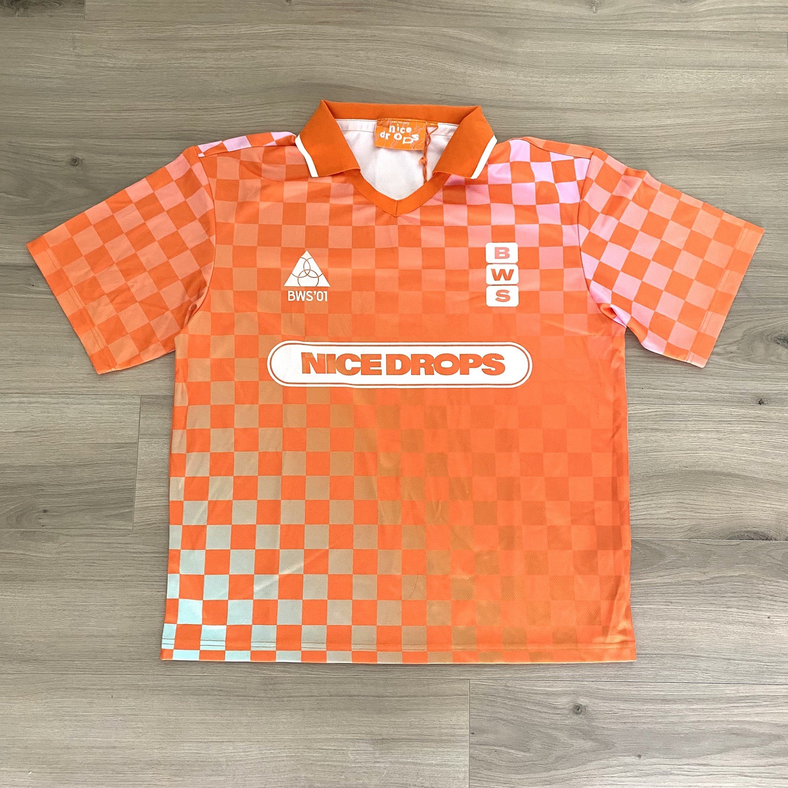 BWS Nice Drops Mens Soccer Jersey Shirt – XL