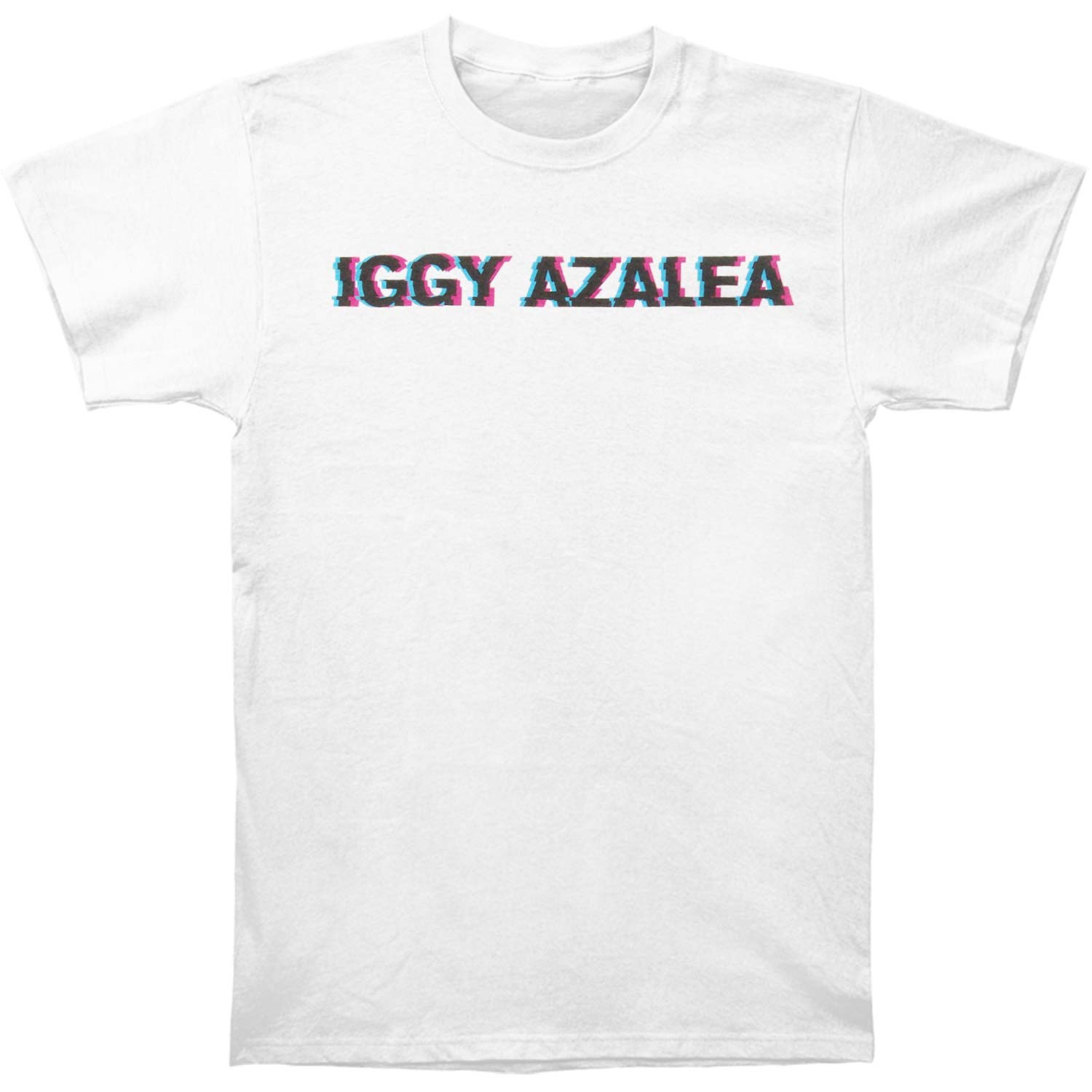 Men’s Iggy Azalea Digital Logo Tee T-shirt Small White