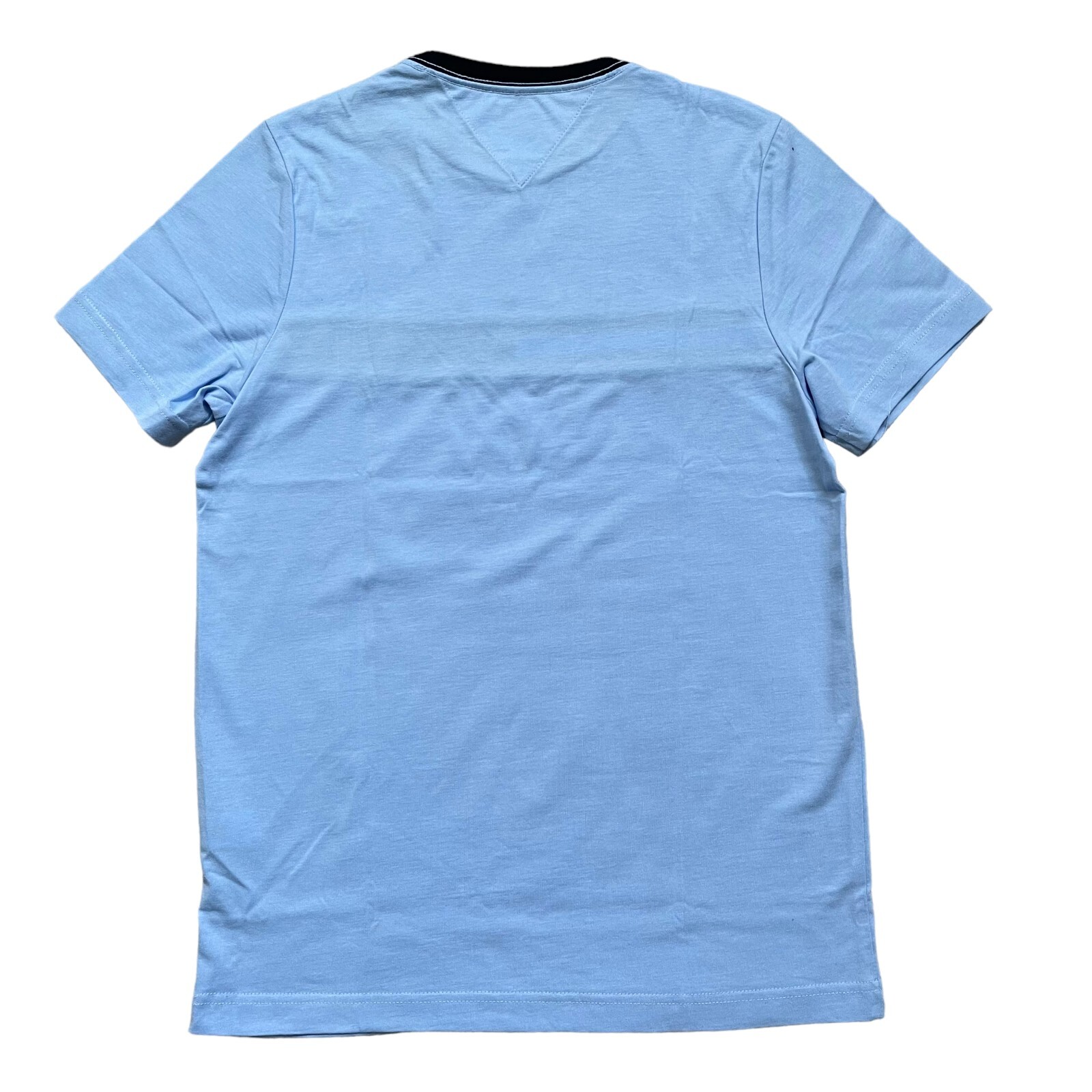 NWT Tommy Hilfiger Men’s Regular Fit Cotton Signature Stripe Logo T-Shirt Tee