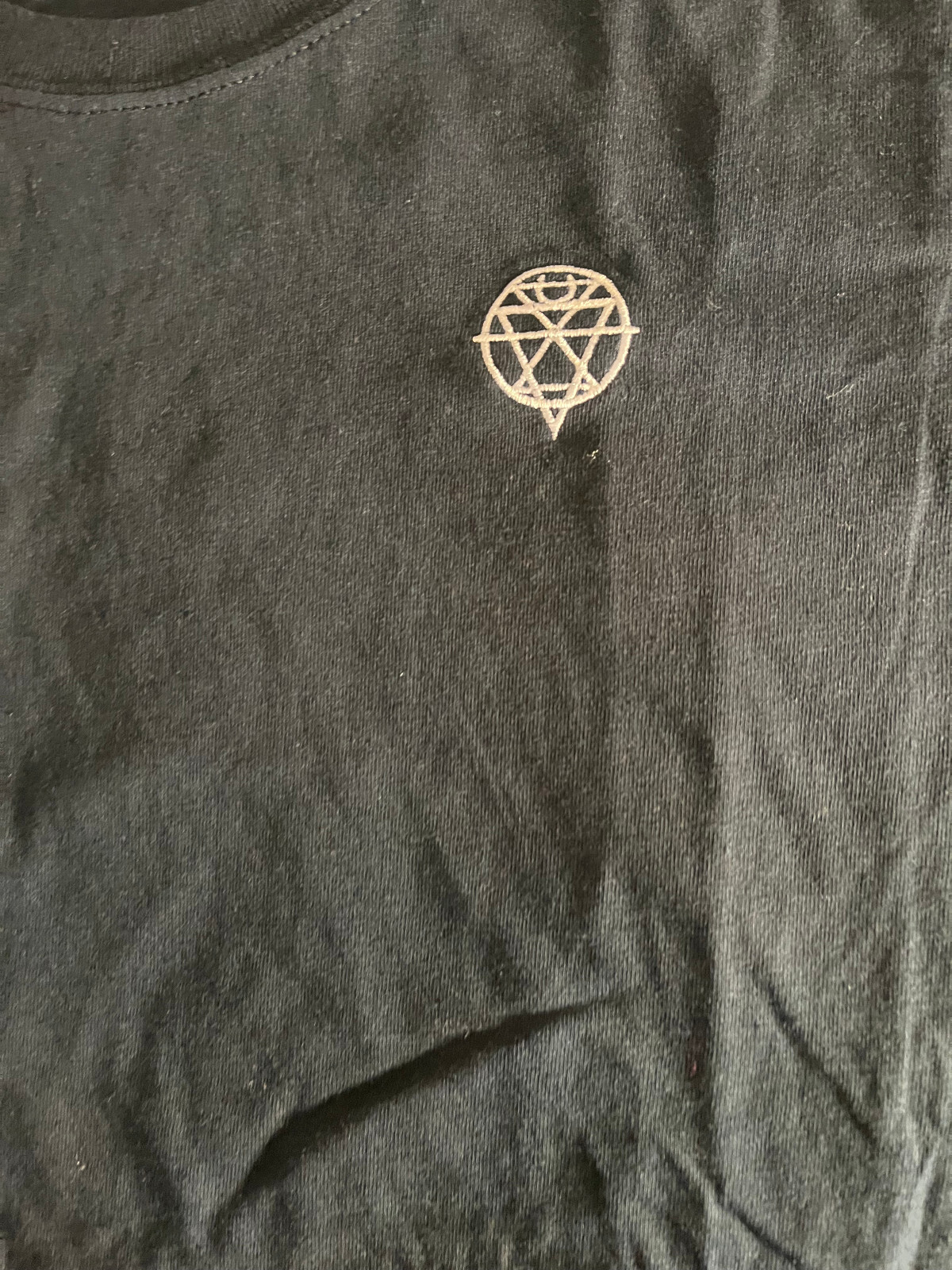 No Zodiac brand t shirt black magic Small Eternal Misery Near mint+ nice evil