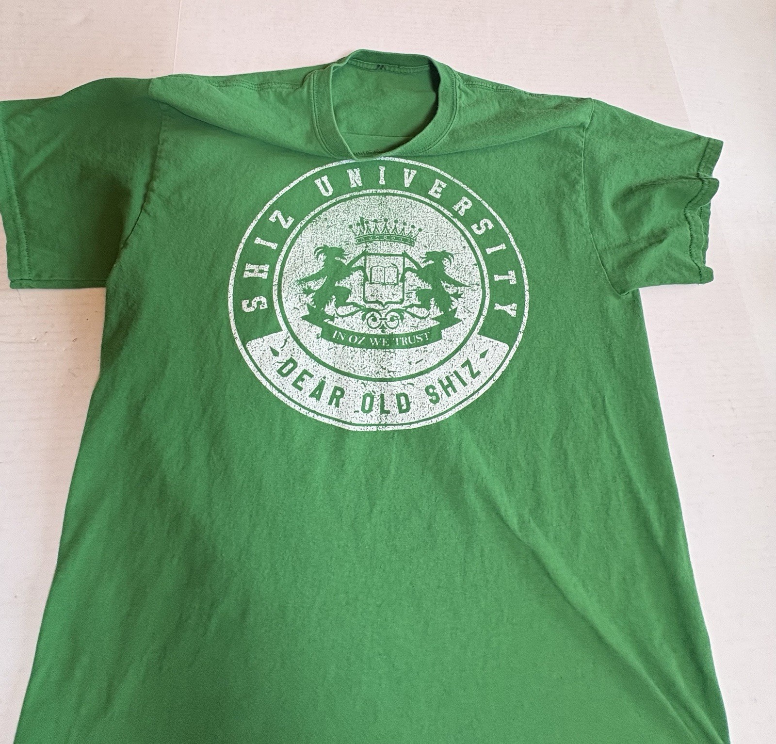 Shiz University Dear Old Shiz Wicked Musical Graphic T Shirt Adult Medium