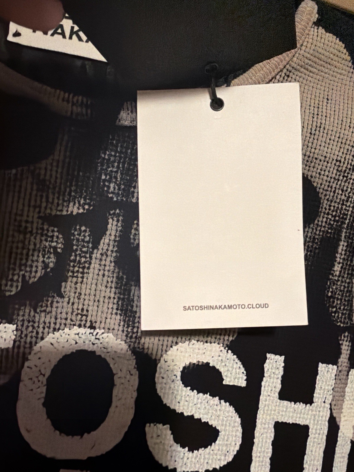 Satoshi Nakamoto “Lost Boys” Thermal Black XXL